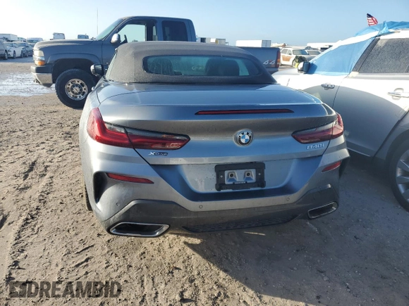 2022 BMW 8 Series 840i with VIN WBADZ4C0XNCH67676, listed as a Copart auction lot 76451084 with 16,694 mi miles and Non Repairable. Bid and sale history available at carsss.com. Image 6.