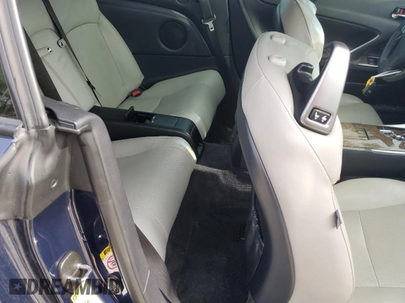 2011 Lexus IS 250 C with VIN JTHFF2C20B2520593, listed as a Copart auction lot 51487265 with 114,101 mi miles and Salvage Title. Bid and sale history available at DreamBid. Image 10.