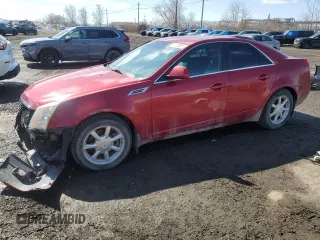 2009 Cadillac CTS RWD with VIN 1G6DF577X90155378, listed as a Copart auction lot 51456665 with 216,964 mi miles and Salvage Title. Bid and sale history available at DreamBid. Image 1.