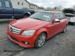 2009 Mercedes-Benz C-Class 3.0L Sport with VIN WDDGF81X79R073484, listed as a Copart auction lot 49437765 with 0 mi miles and Clean Title. Bid and sale history available at carsss.com. Image 1.