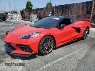 2023 Chevrolet Corvette 2LT z VIN 1G1YB2D40P5137371, wystawiony jako Copart lot #60843185 z przebiegiem 12 125 mil mil oraz Czysty tytuł • Clean title. Historia ofert i sprzedaży dostępna na DreamBid. Obrazek 1.