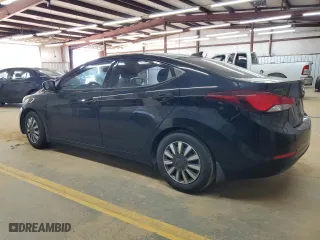 2016 Hyundai Elantra Value Edition with VIN KMHDH4AE4GU601616, listed as a Copart auction lot 50981405 with 117,521 mi miles and Salvage Title. Bid and sale history available at carsss.com. Image 2.