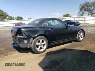 2002 Mercedes-Benz SLK-Class 3.2L with VIN WDBKK65F12F254172, listed as a Copart auction lot 74336334 with 148,405 mi miles and Salvage Title. Bid and sale history available at carsss.com. Image 3.