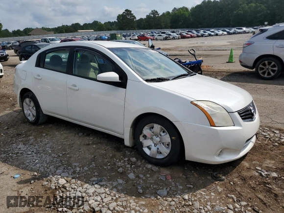 2012 Nissan Sentra 2.0 with VIN 3N1AB6APXCL754739, listed as a Copart auction lot 57409295 with 182,661 mi miles and Salvage title. Bid and sale history available at DreamBid. Image 4.