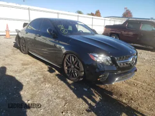 2018 Mercedes-Benz E-Class AMG E 63 S with VIN WDDZF8KB6JA368395, listed as a Copart auction lot 65426572 with 49,030 mi miles. Bid and sale history available at carsss.com. Image 1.