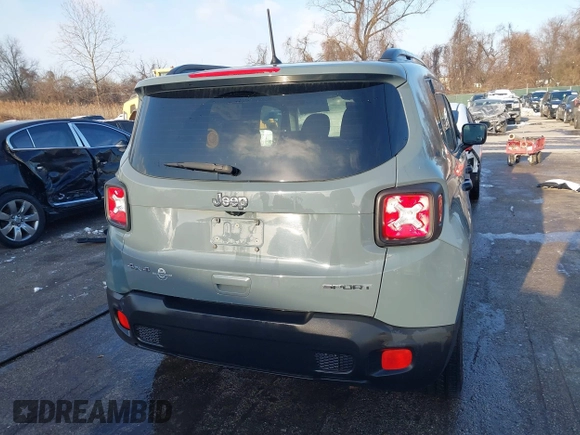 2018 Jeep Renegade Sport with VIN ZACCJBAB1JPJ06259, listed as a IAAI auction lot 41249932 with 42,789 mi miles and . Bid and sale history available at DreamBid. Image 16.