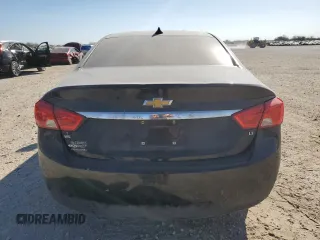 2017 Chevrolet Impala LT with VIN 1G1105S35HU189752, listed as a Copart auction lot 48564305 with 150,469 mi miles and Salvage Title. Bid and sale history available at DreamBid. Image 6.