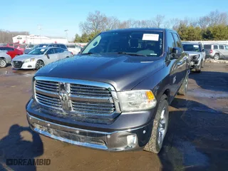 2017 Ram 1500 Big Horn with VIN 1C6RR7LG6HS778924, listed as a IAAI auction lot 41651112 with 61,924 mi miles. Bid and sale history available at carsss.com. Image 2.