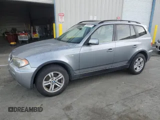 2006 BMW X3 3.0i z VIN WBXPA93476WG80280, wystawiony jako Copart lot #88368075 z przebiegiem 218 617 mil mil oraz Szkoda całkowita • Salvage title. Historia ofert i sprzedaży dostępna na DreamBid. Obrazek 1.