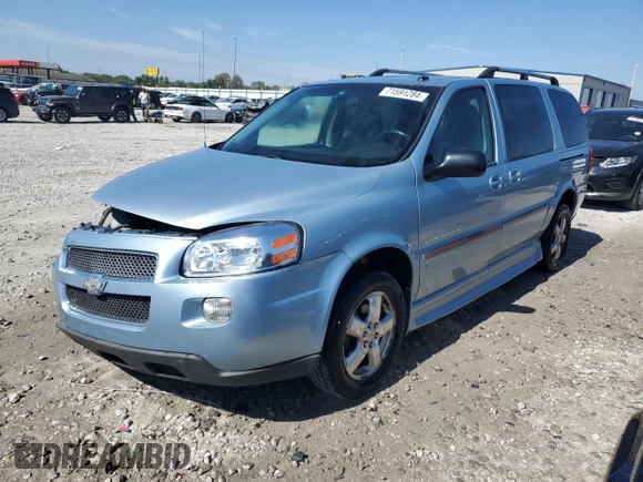 2007 Chevrolet Uplander Cargo z VIN 1GBDV13187D127101, wystawiony jako Copart lot #71591284 z przebiegiem 103 983 mil mil oraz Szkody całkowita. Historia ofert i sprzedaży dostępna na DreamBid. Obrazek 1.
