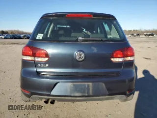 2010 Volkswagen Golf with VIN WVWDB7AJ5AW300708, listed as a Copart auction lot 45302605 with 47,242 mi miles and Salvage title. Bid and sale history available at DreamBid. Image 6.