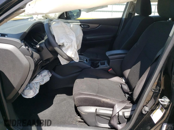 2022 Nissan Rogue S with VIN JN1BJ1AV9NW347808, listed as a Copart auction lot 52240685 with 53,078 mi miles and Salvage title. Bid and sale history available at DreamBid. Image 7.
