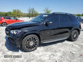 2022 Mercedes-Benz GLE 450 z VIN 4JGFB5KB9NA598053, wystawiony jako Copart lot #52486565 z przebiegiem 33 538 mil mil oraz Szkoda całkowita • Salvage title. Historia ofert i sprzedaży dostępna na DreamBid. Obrazek 1.