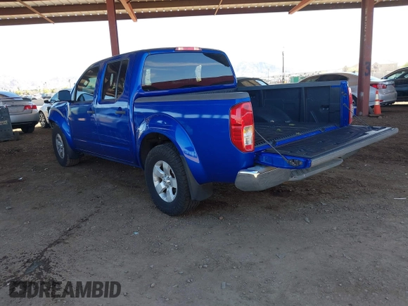2012 Nissan Frontier SV with VIN 1N6AD0ER1CC417207, listed as a IAAI auction lot 41888302 with 206,592 mi miles and . Bid and sale history available at DreamBid. Image 3.