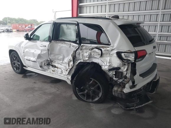 2020 Jeep Grand Cherokee Limited with VIN 1C4RJEBGXLC113663, listed as a IAAI auction lot 42412392 with 58,109 mi miles and . Bid and sale history available at DreamBid. Image 3.