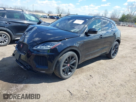 2020 Jaguar E-Pace R-Dynamic SE with VIN SADFL2GX3L1Z91231, listed as a IAAI auction lot 41889819 with 49,146 mi miles and . Bid and sale history available at DreamBid. Image 17.