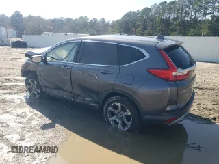 2018 Honda CR-V EX with VIN 2HKRW2H58JH671812, listed as a Copart auction lot 51483475 with 110,424 mi miles and Salvage Title. Bid and sale history available at DreamBid. Image 2.