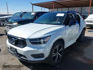 2019 Volvo XC40 R-Design with VIN YV4162UM3K2067773, listed as a IAAI auction lot 41483625 with 57,253 mi miles. Bid and sale history available at carsss.com. Image 17.
