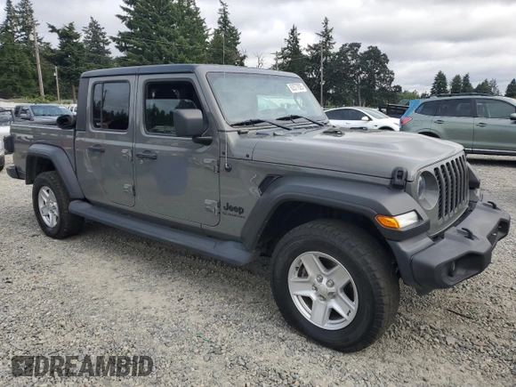 2020 Jeep Gladiator Sport S с VIN 1C6HJTAG8LL134231, выставлен на аукционе Copart как лот 62577925 с пробегом 176 107 миль миль и Чистый • Clean title. История ставок и продаж доступна на DreamBid. Изображение 4.