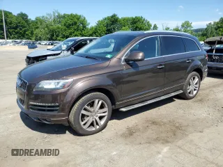 2011 Audi Q7 Premium Plus with VIN WA1LMAFE0BD005067, listed as a Copart auction lot 62080395 with 163,931 mi miles and Clean title. Bid and sale history available at DreamBid. Image 1.