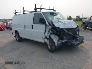 2020 Chevrolet City Express Cargo z VIN 1GCZGGFG4L1249514, wystawiony jako IAAI lot #42252241 z przebiegiem 50 mil mil oraz . Historia ofert i sprzedaży dostępna na DreamBid. Obrazek 1.