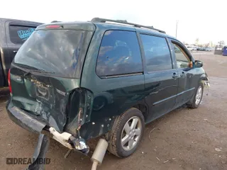 2002 Mazda MPV LX with VIN JM3LW28J020317050, listed as a IAAI auction lot 41106620 with 194,147 mi miles. Bid and sale history available at carsss.com. Image 4.