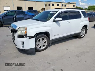2012 GMC Terrain SLT-1 with VIN 2GKFLUE55C6262562, listed as a Copart auction lot 62138595 with 186,882 mi miles and Salvage title. Bid and sale history available at DreamBid. Image 1.