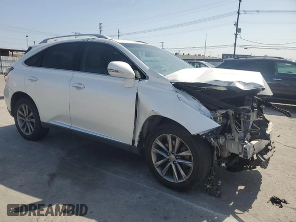 2014 Lexus RX 350 with VIN JTJZK1BA7E2010384, listed as a Copart auction lot 54106235 with 169,142 mi miles and Salvage Title. Bid and sale history available at DreamBid. Image 4.