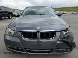 2008 BMW 3 Series 328i with VIN WBAVA33508P142196, listed as a Copart auction lot 57617965 with 129,798 mi miles and Salvage title. Bid and sale history available at DreamBid. Image 5.