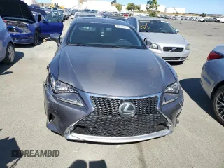 2016 Lexus RC 350 F Sport with VIN JTHHE5BC2G5014146, listed as a Copart auction lot 60836274 with 96,985 mi miles and Salvage Title. Bid and sale history available at DreamBid. Image 5.