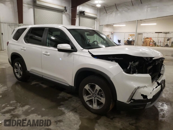 2024 Honda Pilot EX-L 8 Passenger with VIN 5FNYG1H45RB036535, listed as a Copart auction lot 78536024 with 7,167 mi miles and Salvage Title. Bid and sale history available at carsss.com. Image 4.