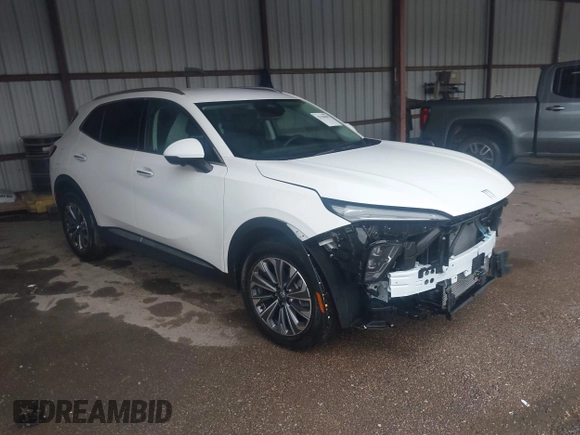 2024 Buick Envision Preferred with VIN LRBFZME45RD063277, listed as a IAAI auction lot 42120505 with 21,752 mi miles and . Bid and sale history available at DreamBid. Image 1.