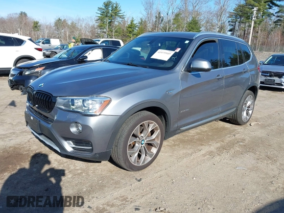 2017 BMW X3 xDrive28i with VIN 5UXWX9C34H0T21274, listed as a IAAI auction lot 41975945 with 84,309 mi miles and . Bid and sale history available at DreamBid. Image 17.