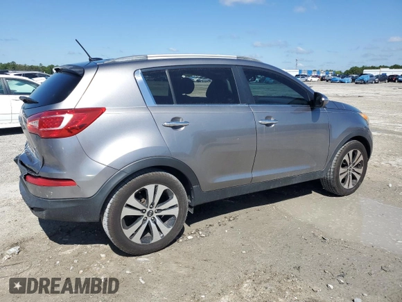 2011 Kia Sportage EX with VIN KNDPC3A22B7057611, listed as a Copart auction lot 52966515 with 133,133 mi miles and Salvage Title. Bid and sale history available at carsss.com. Image 3.