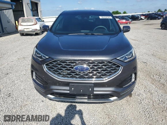 2020 Ford Edge Titanium with VIN 2FMPK4K98LBB14497, listed as a Copart auction lot 56352365 with 50,865 mi miles and Salvage title. Bid and sale history available at DreamBid. Image 5.