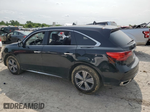2020 Acura MDX with VIN 5J8YD4H39LL053717, listed as a Copart auction lot 59047285 with Not provided miles and Salvage title. Bid and sale history available at DreamBid. Image 2.