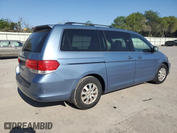 2008 Honda Odyssey EX-L with VIN 5FNRL38738B053838, listed as a Copart auction lot 47060665 with 142,145 mi miles and Salvage Title. Bid and sale history available at carsss.com. Image 3.