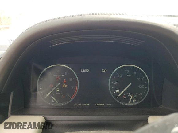 2012 Land Rover Range Rover HSE Lux with VIN SALMF1D46CA385185, listed as a Copart auction lot 54652525 with 158,695 mi miles and Clean Title. Bid and sale history available at DreamBid. Image 9.