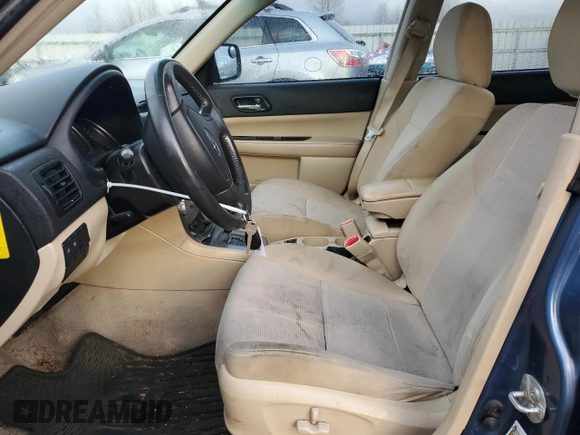 2007 Subaru Forester X w/Premium Pkg with VIN JF1SG65667H747673, listed as a Copart auction lot 81384134 with 268,647 mi miles and Salvage Title. Bid and sale history available at carsss.com. Image 7.