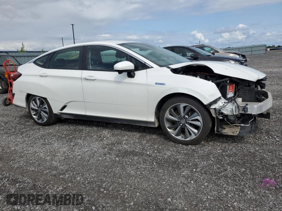 2018 Honda Clarity Plug-In Hybrid Touring with VIN JHMZC5F35JC800210, listed as a Copart auction lot 68122924 with 72,228 mi miles and Salvage Title. Bid and sale history available at carsss.com. Image 4.