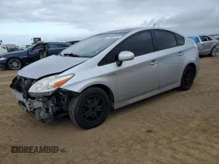 2012 Toyota Prius One with VIN JTDKN3DU6C5457489, listed as a Copart auction lot 50984555 with 278,388 mi miles and Salvage title. Bid and sale history available at DreamBid. Image 1.