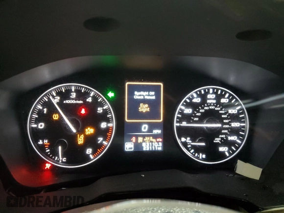 2024 Subaru Outback Premium с VIN 4S4BTAFC8R3125942, выставлен на аукционе Copart как лот 49452705 с пробегом 23 111 миль миль и Списание • Salvage title. История ставок и продаж доступна на DreamBid. Изображение 9.