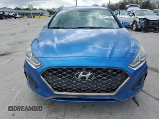 2018 Hyundai Sonata SEL with VIN 5NPE34AF8JH639903, listed as a Copart auction lot 50954785 with 71,135 mi miles and Salvage Title. Bid and sale history available at DreamBid. Image 5.