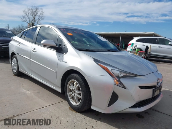 2016 Toyota Prius Two with VIN JTDKBRFU9G3010519, listed as a IAAI auction lot 41455426 with 82,029 mi miles. Bid and sale history available at carsss.com. Image 1.
