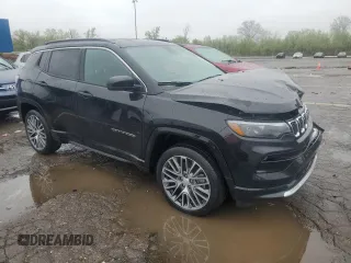 2023 Jeep Compass (RED) Edition z VIN 3C4NJDCNXPT501816, wystawiony jako Copart lot #55733075 z przebiegiem 25 039 mil mil oraz Szkoda całkowita • Salvage title. Historia ofert i sprzedaży dostępna na DreamBid. Obrazek 4.
