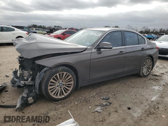 2013 BMW 3 Series 335i xDrive with VIN WBA3B9C53DF586261, listed as a Copart auction lot 45178365 with 123,893 mi miles and Salvage Title. Bid and sale history available at carsss.com. Image 1.