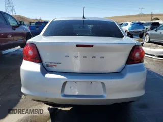 2012 Dodge Avenger SE with VIN 1C3CDZAB6CN260078, listed as a Copart auction lot 47683305 with 161,813 mi miles and Clean Title. Bid and sale history available at carsss.com. Image 6.