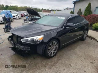 2014 Kia Cadenza Premium with VIN KNALN4D77E5142317, listed as a Copart auction lot 73571124 with 158,794 mi miles and Non Repairable. Bid and sale history available at carsss.com. Image 1.