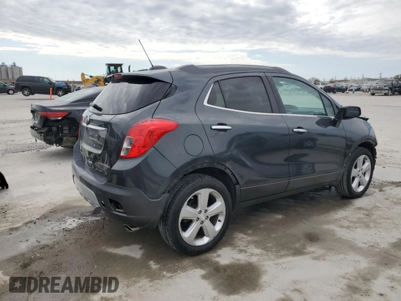 2016 Buick Encore Leather with VIN KL4CJCSB3GB733582, listed as a Copart auction lot 47000905 with 89,657 mi miles and Salvage Title. Bid and sale history available at DreamBid. Image 3.