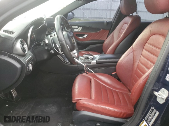 2016 Mercedes-Benz C 300 with VIN 55SWF4JB2GU121025, listed as a Copart auction lot 54318905 with Not Provided miles and Clean Title. Bid and sale history available at carsss.com. Image 7.